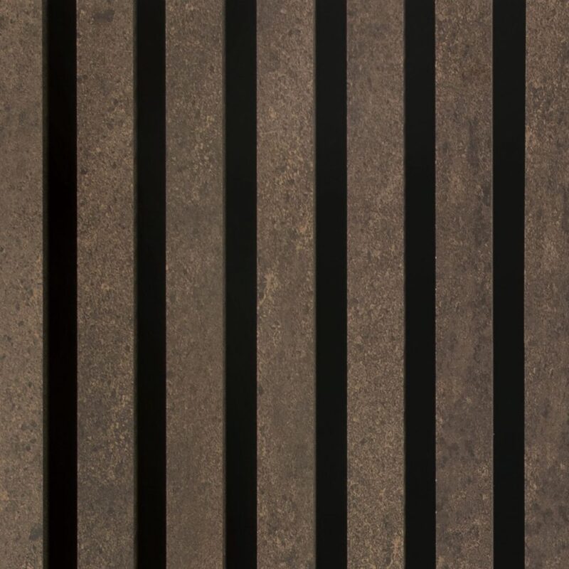Silentlines lattenwand koper BlokWoonWereld Wandpanelen