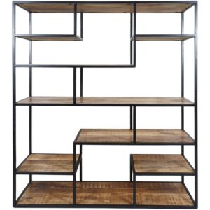 Vakkenkast Huub Hout 210 x 145 cm - RoomdividerOp voorraad: Binnen 1 - 3 werkdagen in huis!