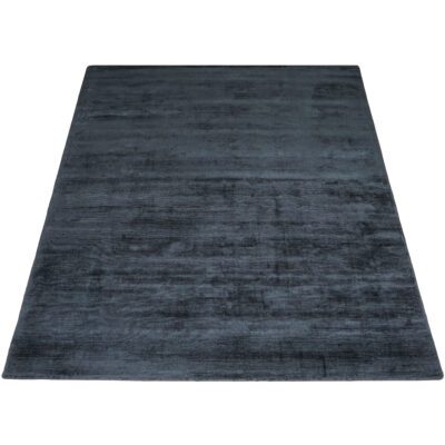 Karpet Viscose Dark Blue 160 x 230 cm