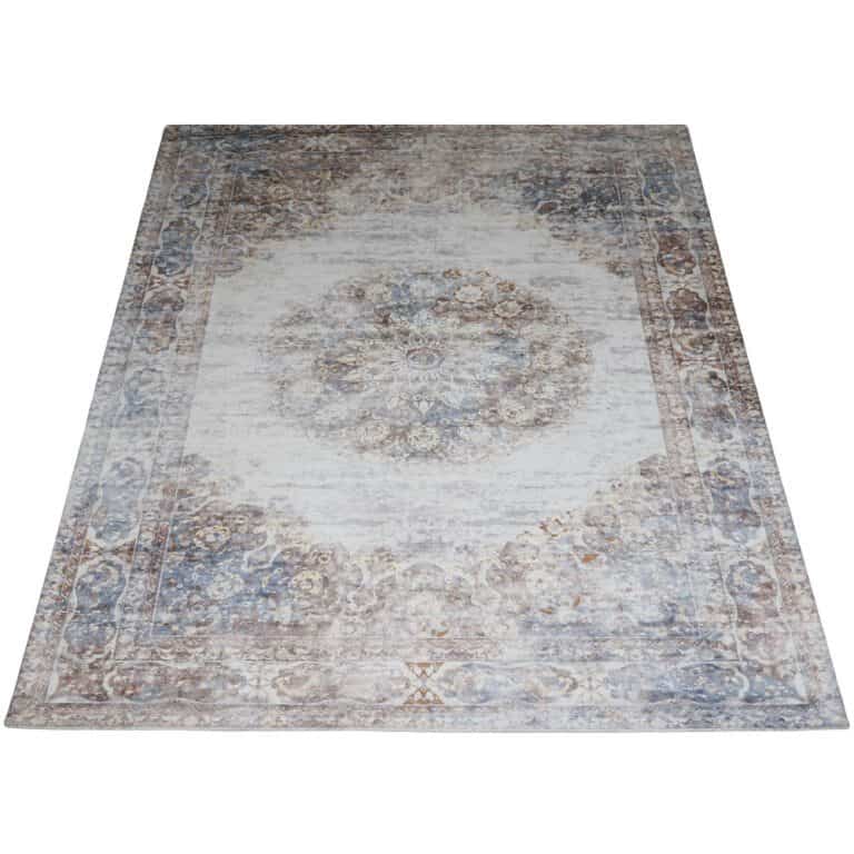 Vloerkleed Viola Taupe 200 x 290 cm , Op voorraad: Binnen 1 - 3 werkdagen in huis!