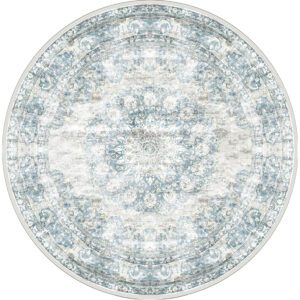 Vloerkleed Viola Blue - Rond 160 cm - Afbeelding 2