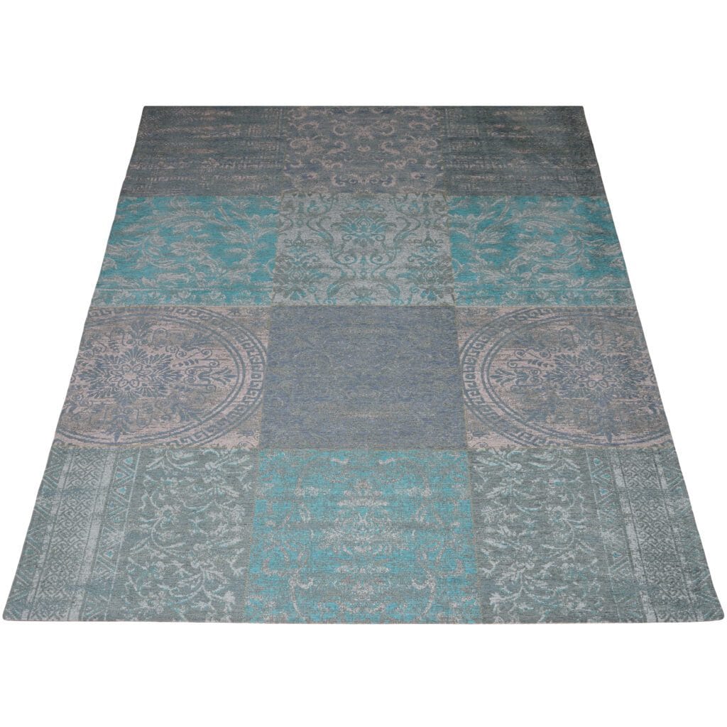 Karpet Lemon Turquoise 4007 - 160 x 230 cm Op voorraad: Binnen 1 - 3 werkdagen in huis!