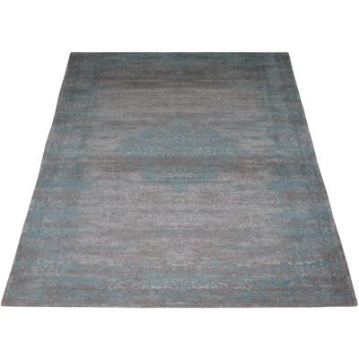 Vloerkleed Adel Medaillon Turquoise 6023 - 200 x 290 cm