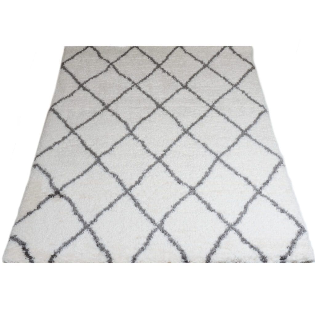 Vloerkleed Jeffie Cream 200 x 290 cm Op voorraad: Binnen 1 - 3 werkdagen in huis!