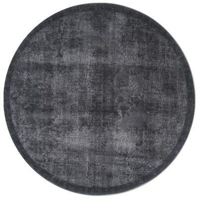 Vloerkleed Yves Rond Antraciet 160 cm