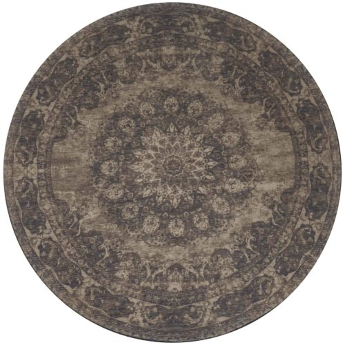 Vloerkleed Viola Green - Rond 120 cm Op voorraad: Binnen 1 - 3 werkdagen in huis!