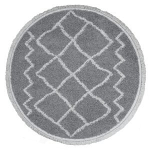 Vloerkleed Marrakesh Grey Rond 80 cm - Afbeelding 2