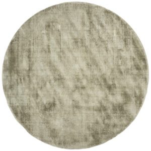 Karpet Viscose Rond Green 200 cm - Afbeelding 2