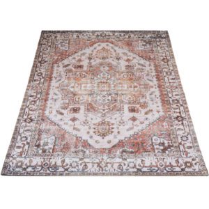 Vloerkleed Nora Bruin 160 x 230 cmOp voorraad: Binnen 1 - 3 werkdagen in huis!