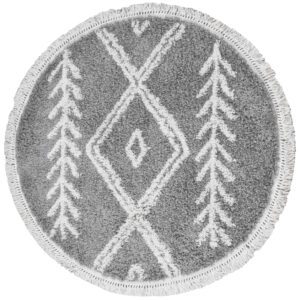 Vloerkleed Rabat Grey Rond 200 cm - Afbeelding 2