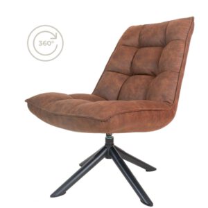 Fauteuil Dorus Cowboy - Cognac 215 - Afbeelding 2