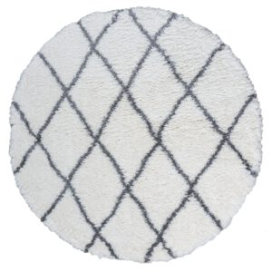 Vloerkleed Jeffie Cream Rond 200 cm - Afbeelding 2