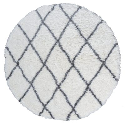 Vloerkleed Jeffie Cream Rond 200 cm
