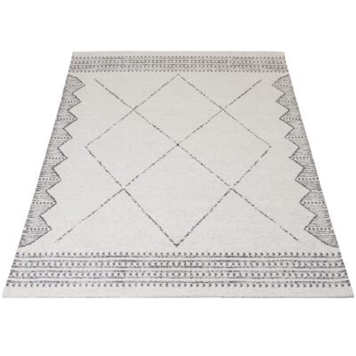 Vloerkleed Ravi Grey 160 x 230 cm