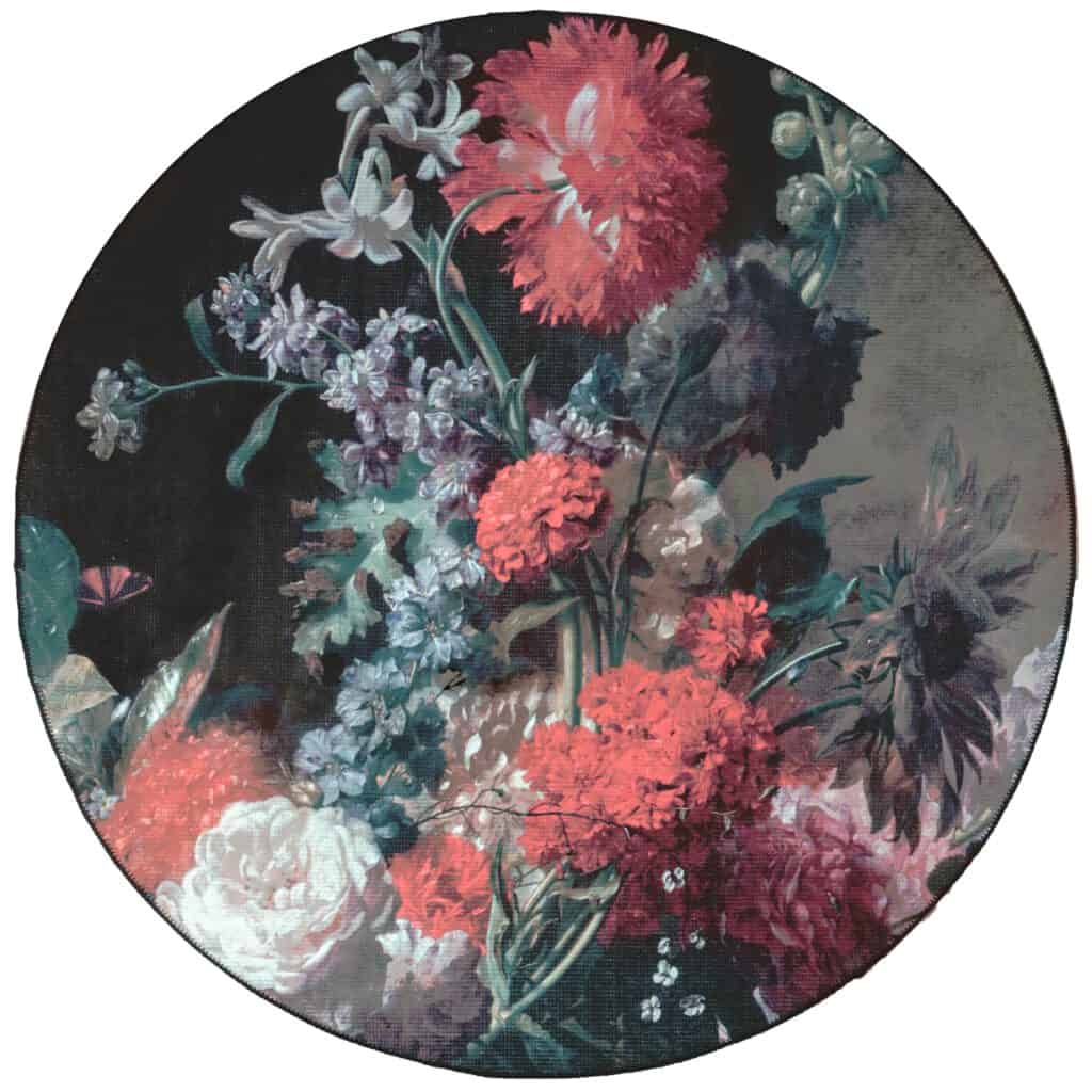 Vloerkleed Remy Rond 120 cm , Op voorraad: Binnen 1 - 3 werkdagen in huis!