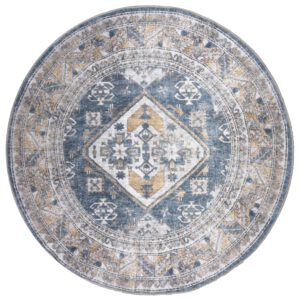 Vloerkleed Laria Blue 4 Rond - 200 cm - Afbeelding 2