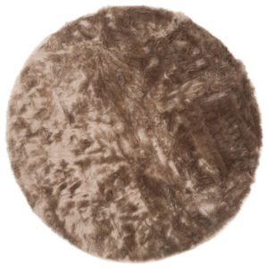 Vloerkleed Donsie Brown Rond 160 cm - Afbeelding 2