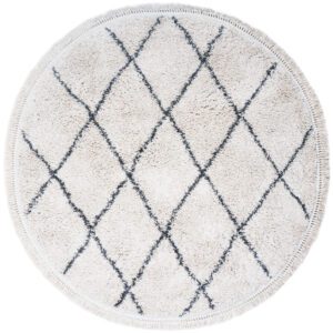Vloerkleed Souk Cream Rond 200 cm - Afbeelding 2