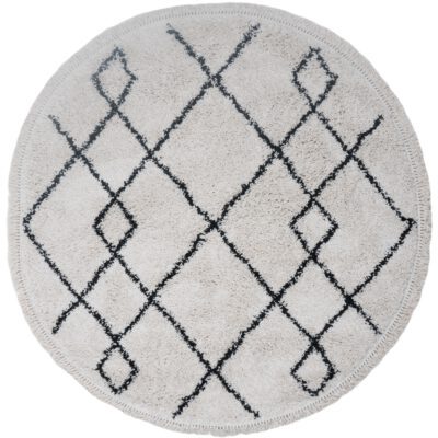 Vloerkleed Medina Cream Rond 160 cm