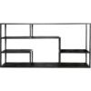 Dressoir Huub Zwart Mangohout 158 cm Op voorraad: Binnen 1 - 3 werkdagen in huis!