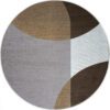Vloerkleed Eli Brown 160 cm Op voorraad: Binnen 1 - 3 werkdagen in huis!