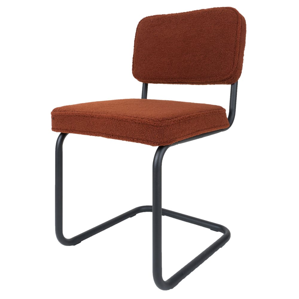 Eetkamerstoel Brooks - Rust - Teddy Op voorraad: Binnen 1 - 3 werkdagen in huis!