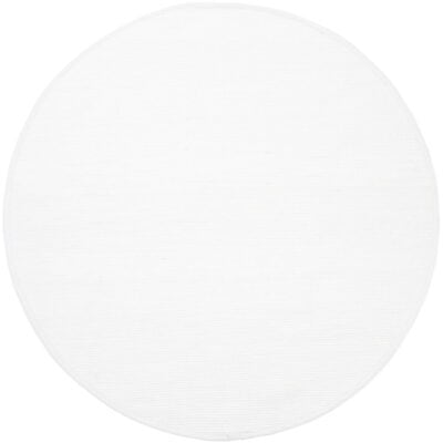 Vloerkleed Scott Wit Rond 200 cm