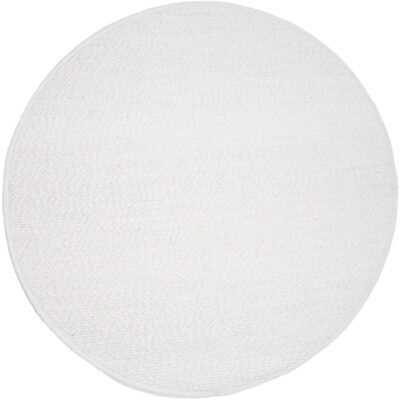Vloerkleed Stone White Rond 160 cm