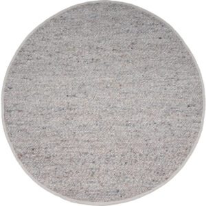 Vloerkleed Stone Licht Grijs 421 - Rond 200 cmOp voorraad: Binnen 1 - 3 werkdagen in huis!