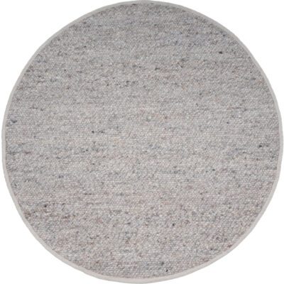 Vloerkleed Stone Licht Grijs 421 - Rond 200 cm