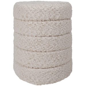 Poef Rosa Naturel 53 x 43 cmOp voorraad: Binnen 1 - 3 werkdagen in huis!