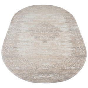 Vloerkleed Adel Medaillon Beige 26001 - Ovaal 160 x 230 cmOp voorraad: Binnen 1 - 3 werkdagen in huis!