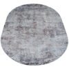 Vloerkleed Yara Silver - Ovaal 200 x 290 cm Op voorraad: Binnen 1 - 3 werkdagen in huis!