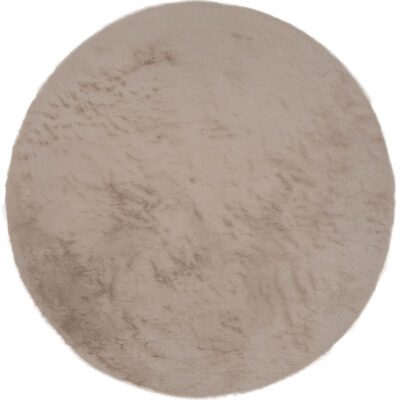 Vloerkleed Velluto Toffee - Rond 200 cm