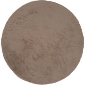 Vloerkleed Velluto Choco - Rond 200 cmOp voorraad: Binnen 1 - 3 werkdagen in huis!