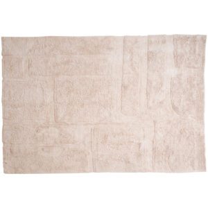 Wasbaar Vloerkleed Bibi - Beige 160 x 230 cmOp voorraad: Binnen 1 - 3 werkdagen in huis!