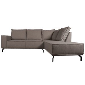Hoekbank Ron Boucle Brown 15 - RechtsTe bestellen met een levertijd van 2 - 5 werkdagen