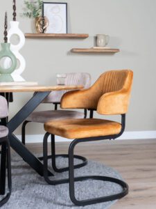 Eetkamerstoel Fox Oker 11 - Vintage Velvet - Afbeelding 3