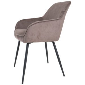 Eetkamerstoel Fenna - Ramses - Taupe - Afbeelding 4