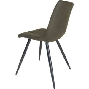 Eetkamerstoel Galgary Army Green 21 - Vintage Velvet - Afbeelding 3