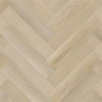 YUP Mayfair herringbone dryback light oak