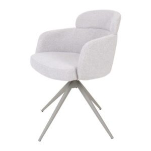 Eetkamerstoel Chase - Boucl - Naturel - Afbeelding 3