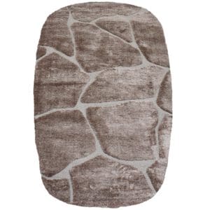Vloerkleed Macy Bruin - Rounded Corners 160 x 230 cmOp voorraad: Binnen 1 - 3 werkdagen in huis!