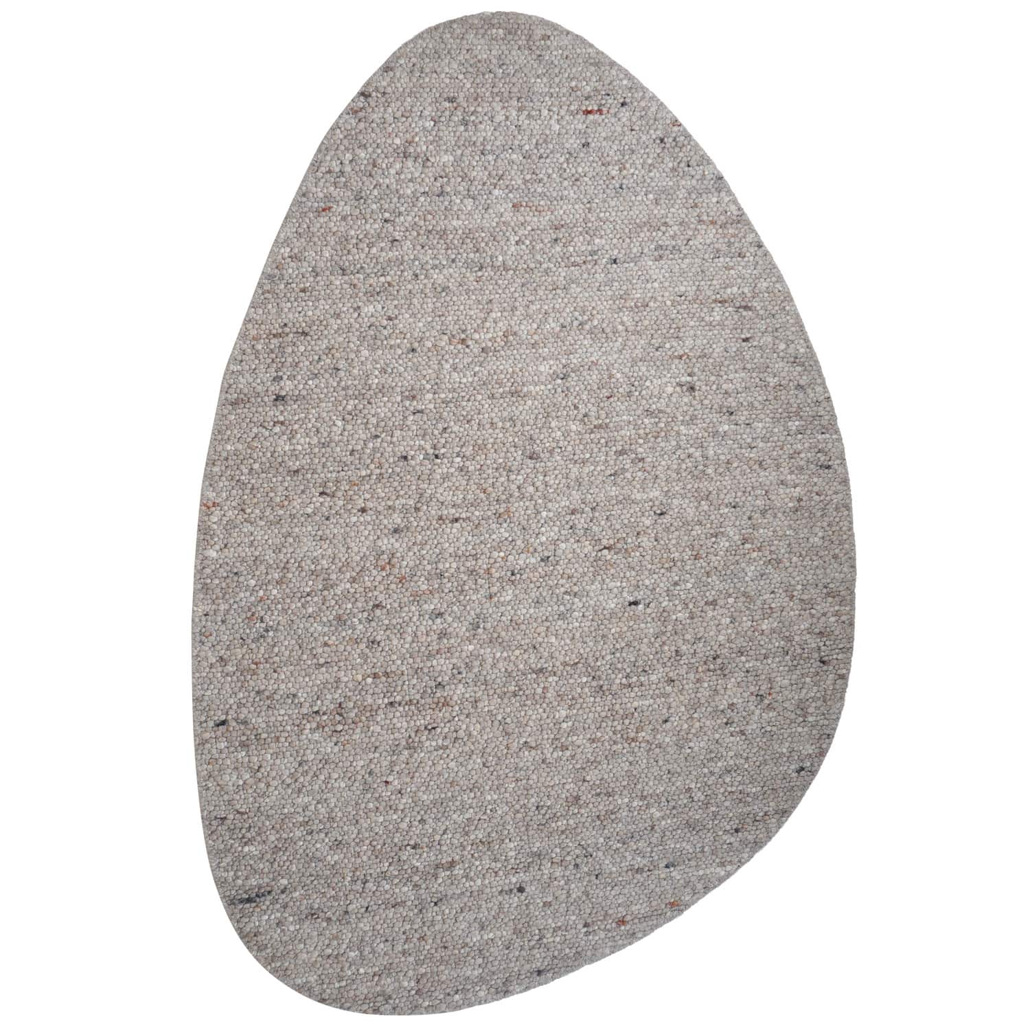 Vloerkleed Stone Donker Beige 417 - Kiezelvormig 200 x 280 cmOp voorraad: Binnen 1 - 3 werkdagen in huis!