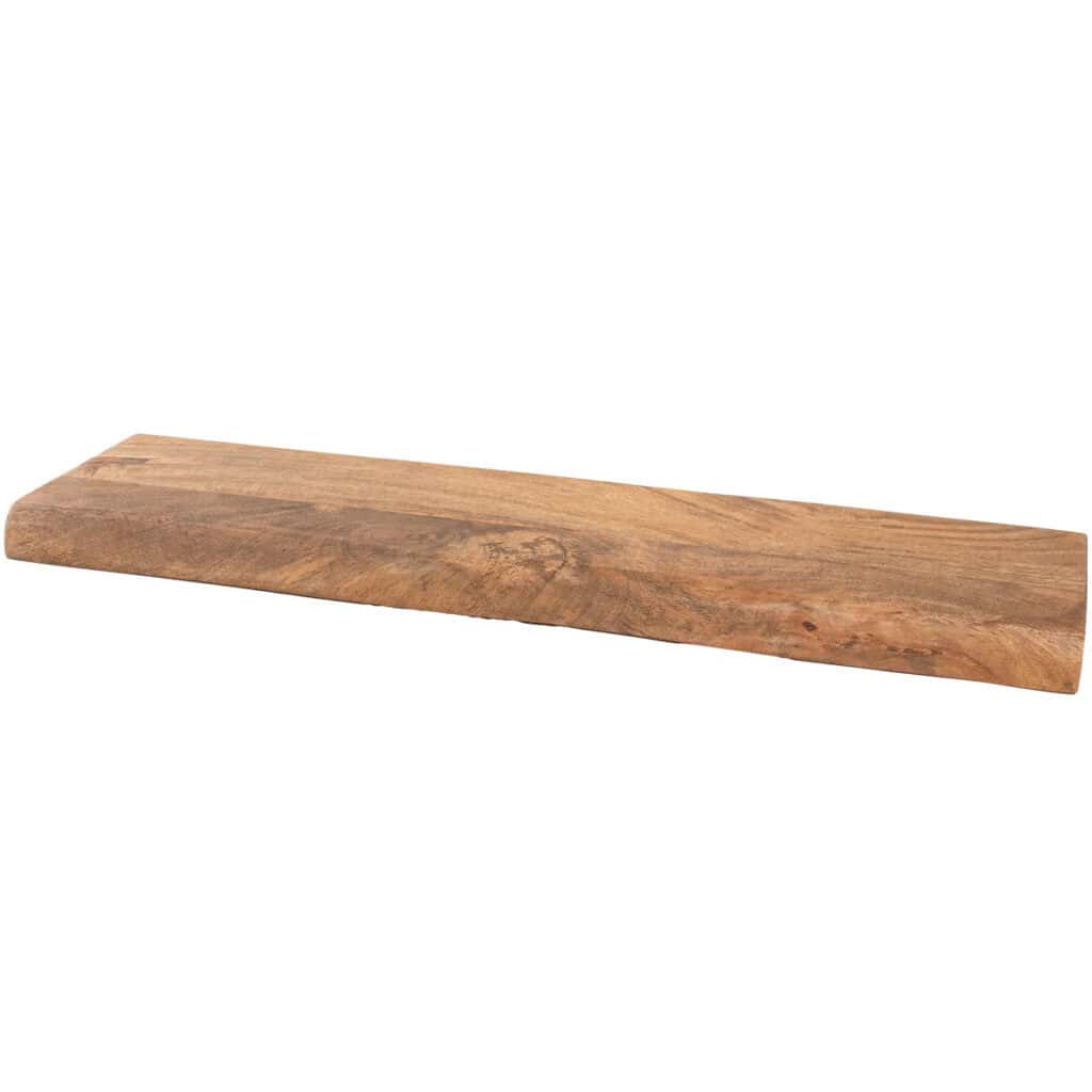 Wandplank Pure Mangohout 80 cm , Op voorraad: Binnen 1 - 3 werkdagen in huis!