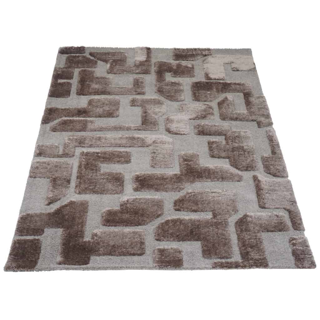 Vloerkleed Liana Bruin 160 x 230 cm , Te bestellen met een levertijd van 8 - 12 weken