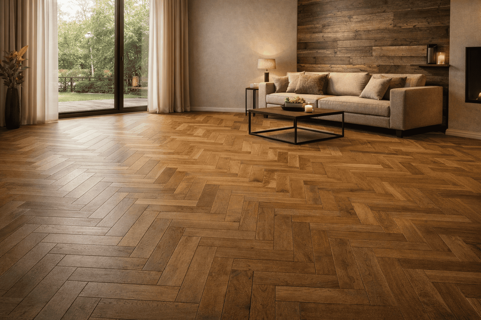 Laminaat vloer interieur