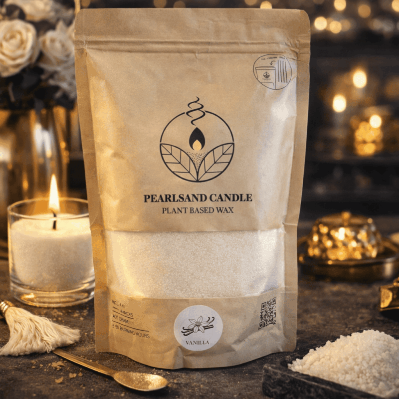 Kaarsenzand Vanilla – Plant Based Wax