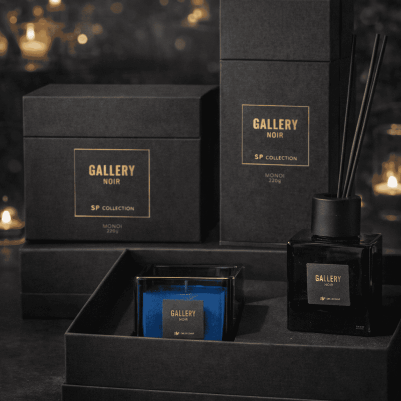 Gallery Noir Giftset Kaars & Diffuser