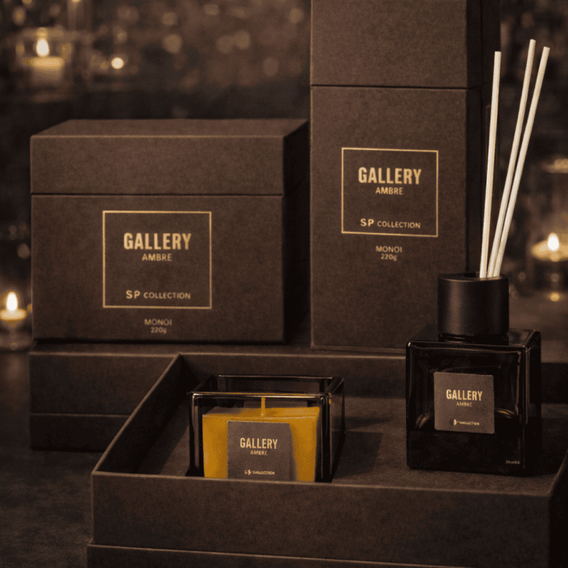 Gallery Amber Giftset Kaars & Diffuser